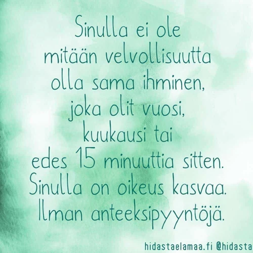 Henkinen Kasvu Ja Kehitys