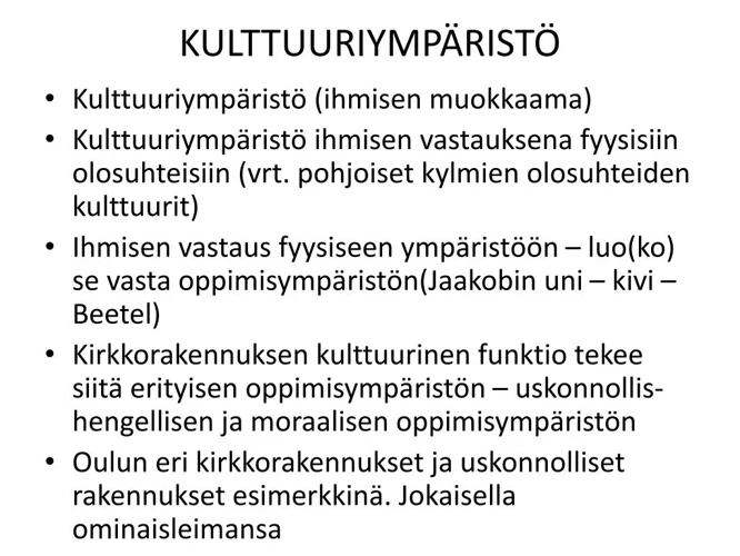 Kulttuuriset Ja Uskonnolliset Näkökulmat