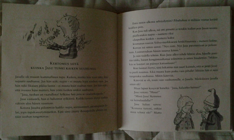 Nappien Läsnäolo Unessa