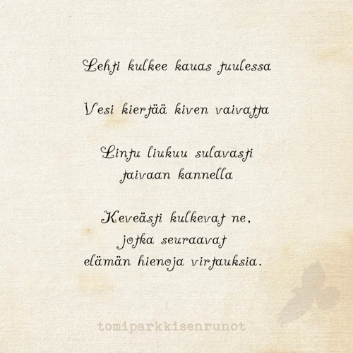 Yhteys Kiven Ja Tunteiden Välillä